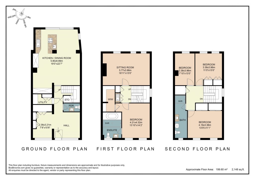 Floorplans For Montpellier Spa Road, Cheltenham, GL50