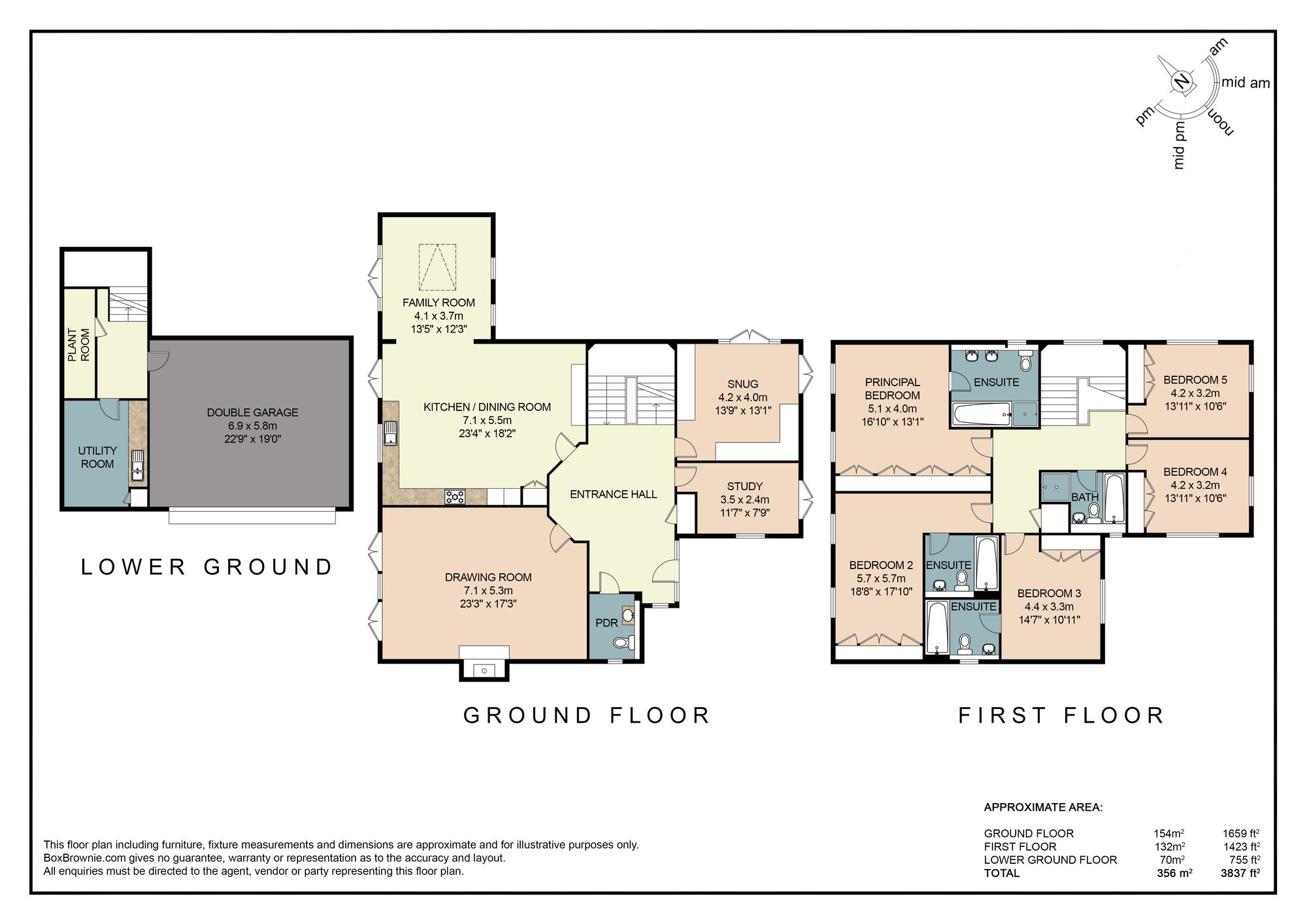 Floorplans For Dry Arch Road, Ascot, SL5