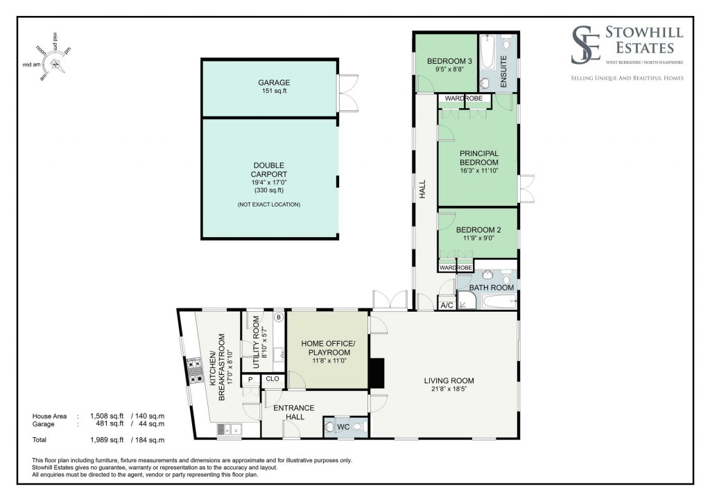 Floorplans For Newbury Road, Headley, RG19