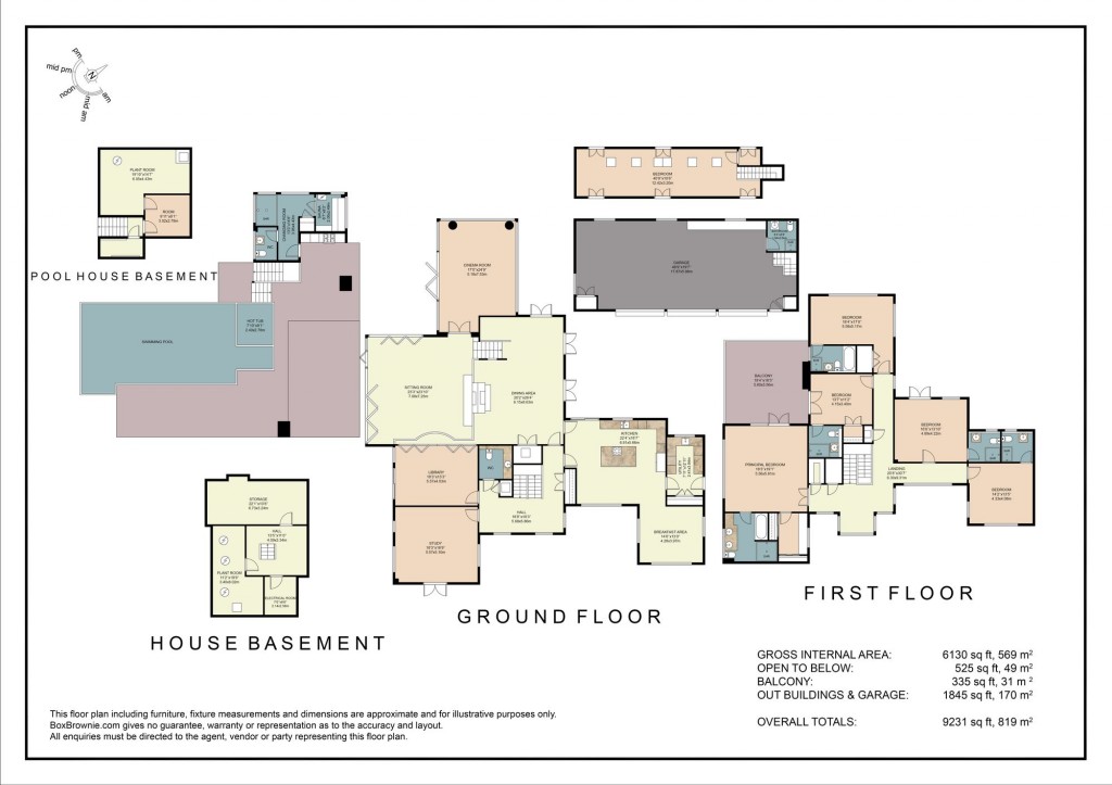 Floorplans For Thursley Road, Churt, GU10