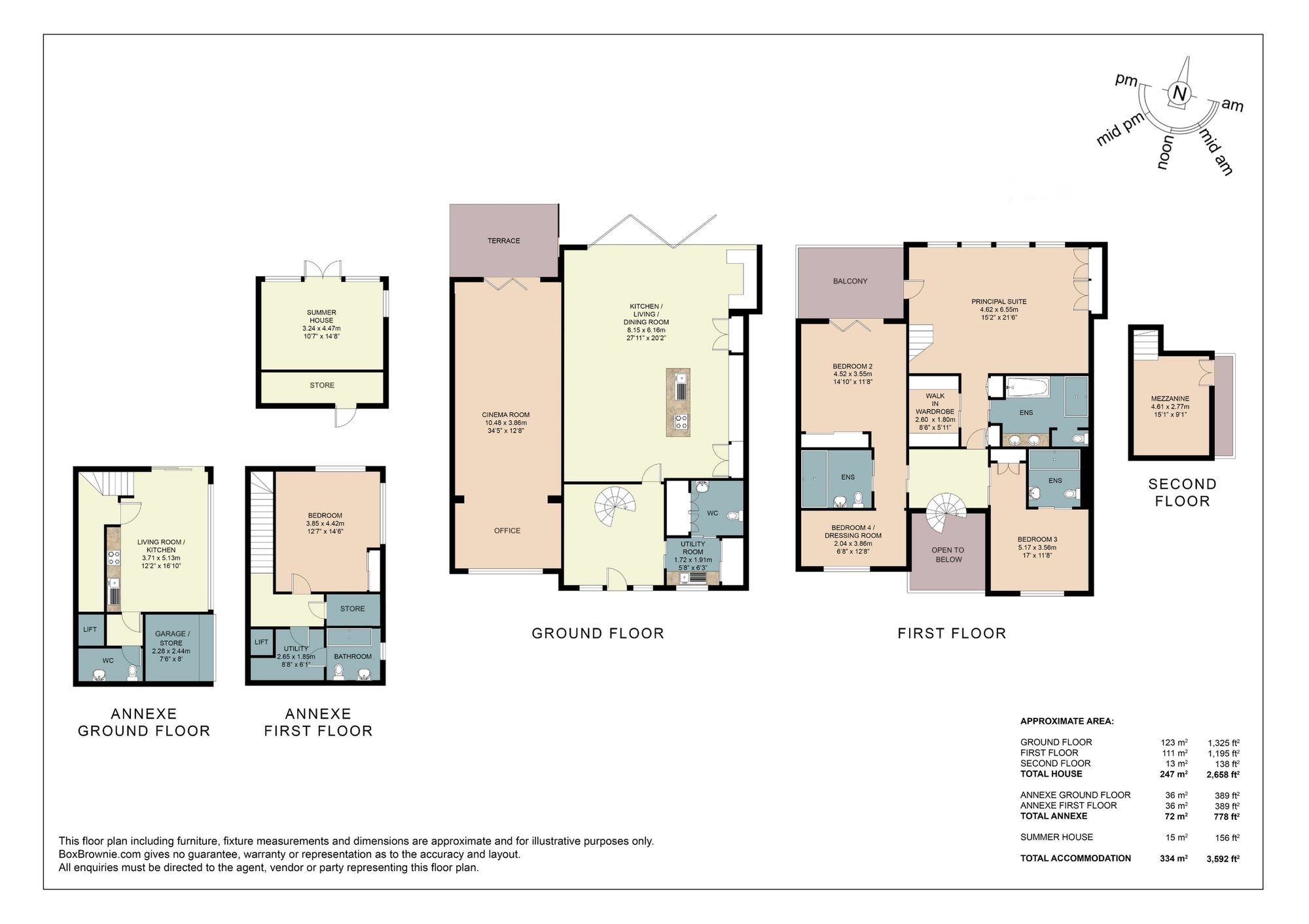 Floorplans For Park Avenue, Wraysbury, TW19