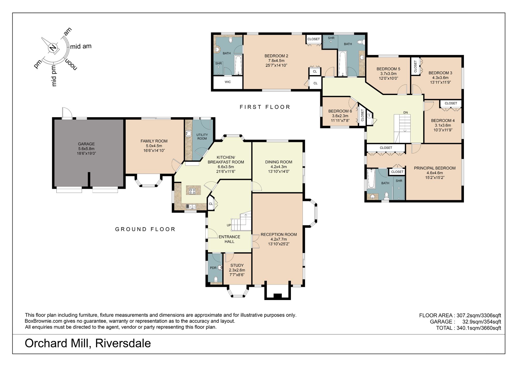 Floorplans For Riversdale, Bourne End, SL8