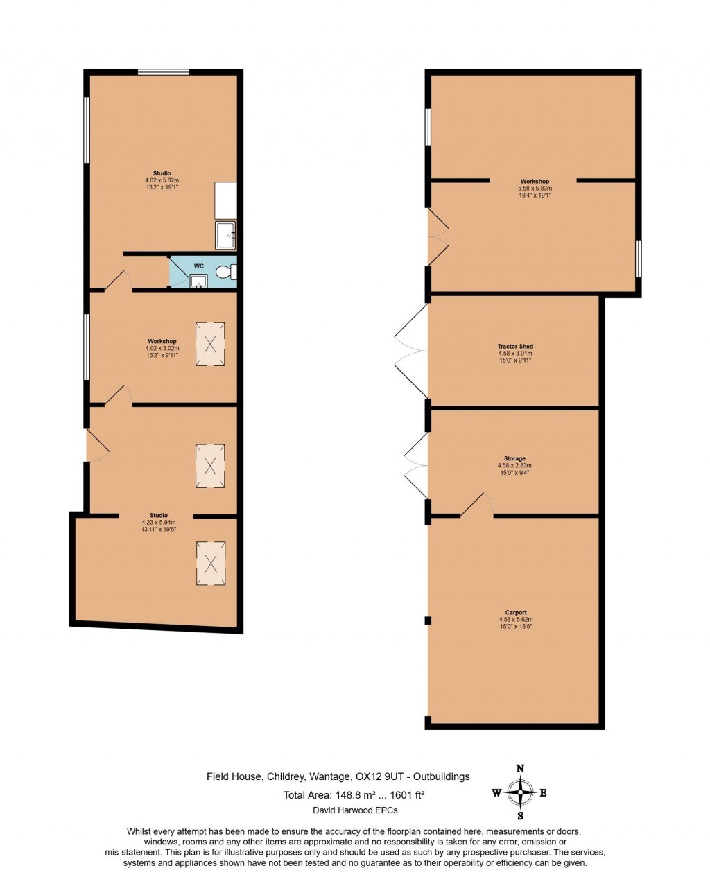 Floorplans For Childrey, Wantage, OX12