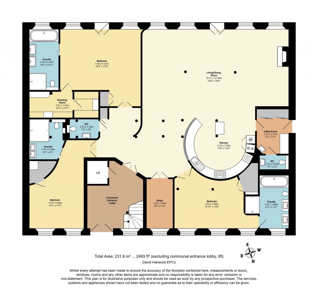 Floorplans For Dandridges Mill, East Hanney, OX12