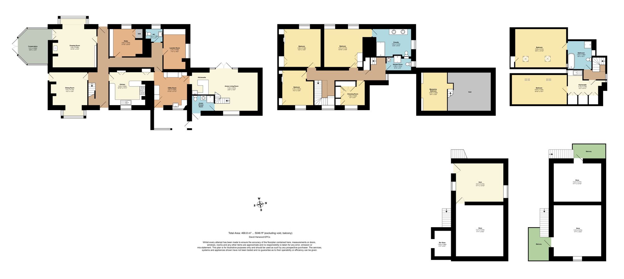 Floorplans For Warrens Cross, Lechlade, GL7