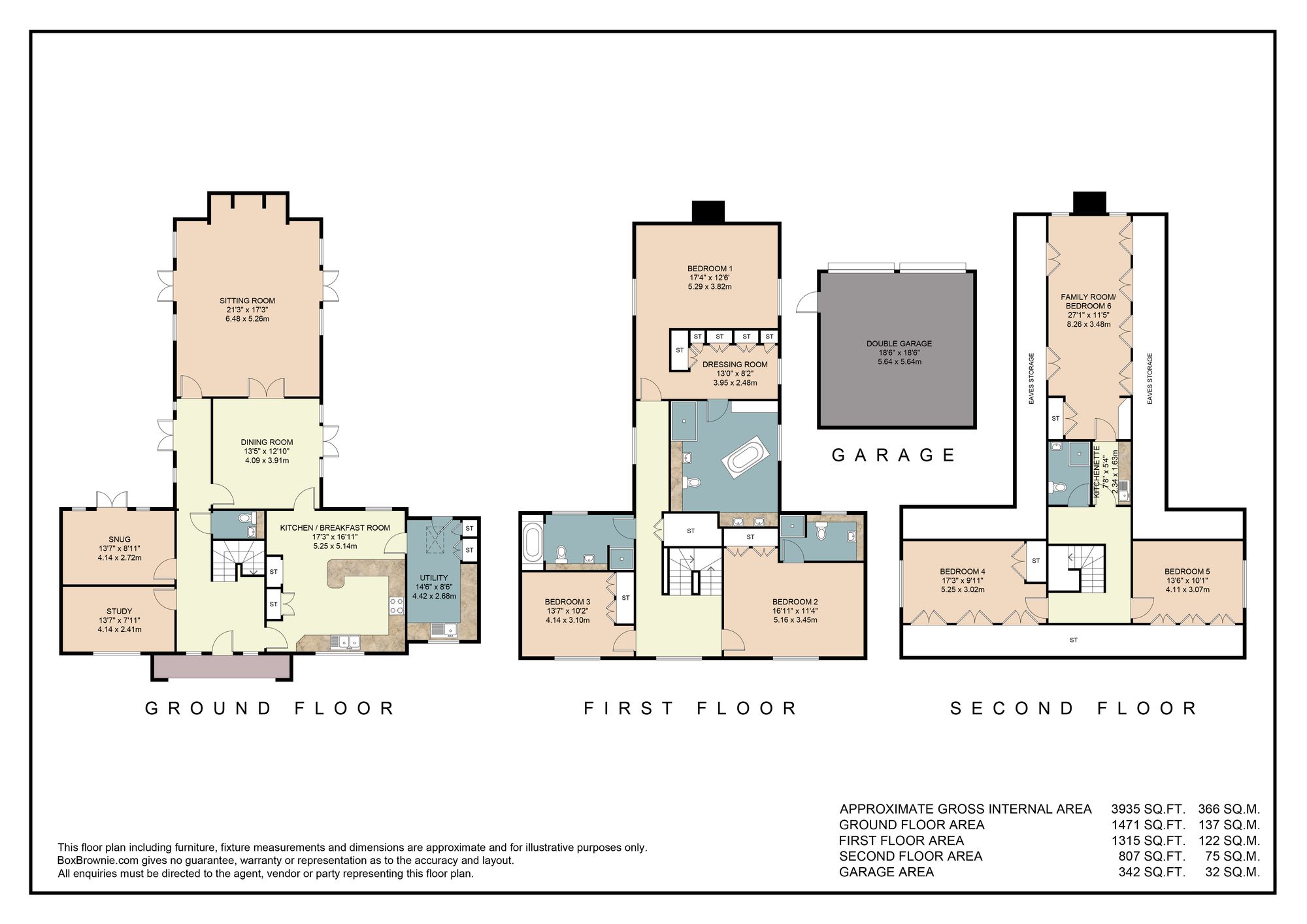 Floorplans For Harcourt Hill, Oxford, OX2