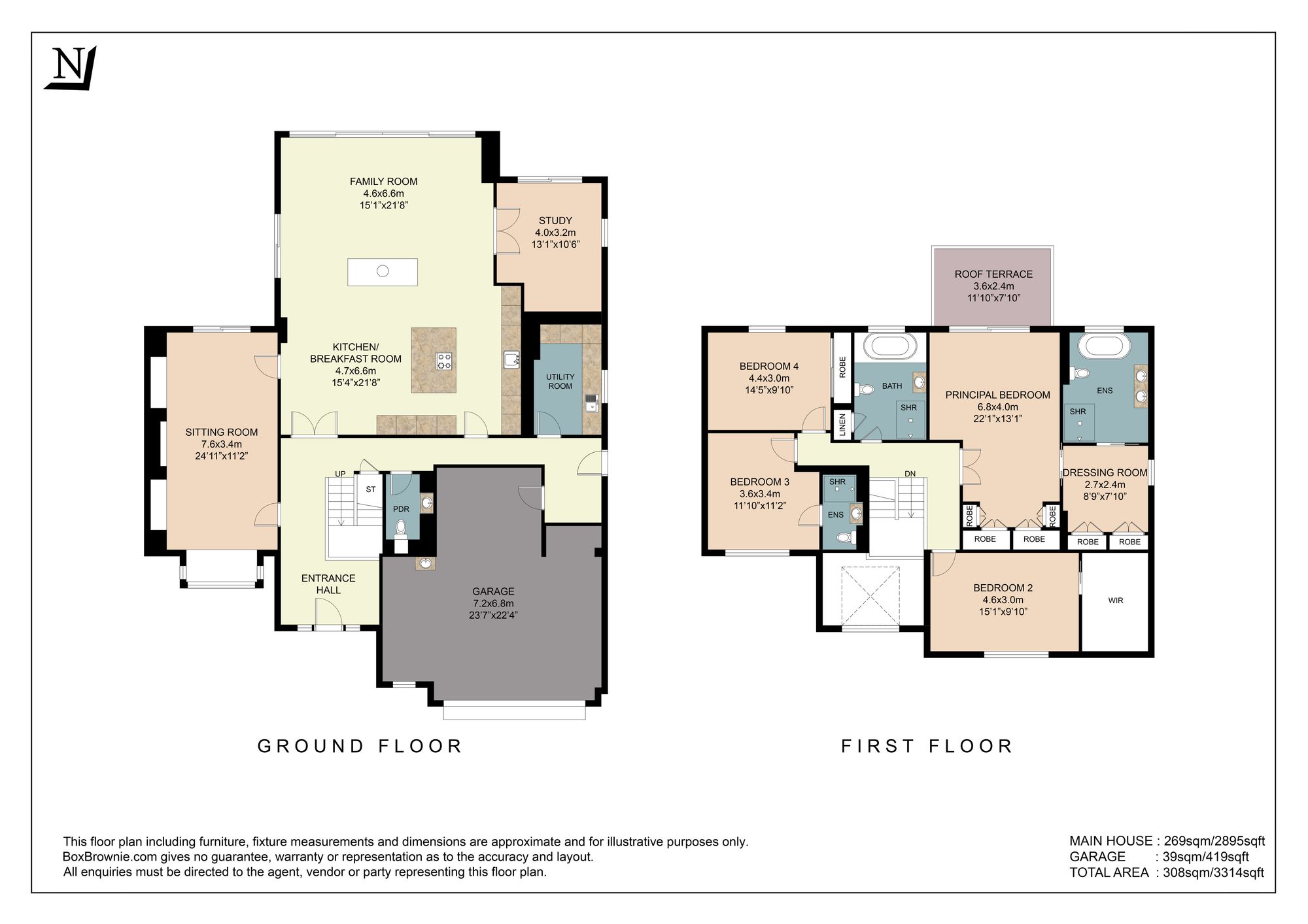 Floorplans For Baskerville Lane, Shiplake, RG9