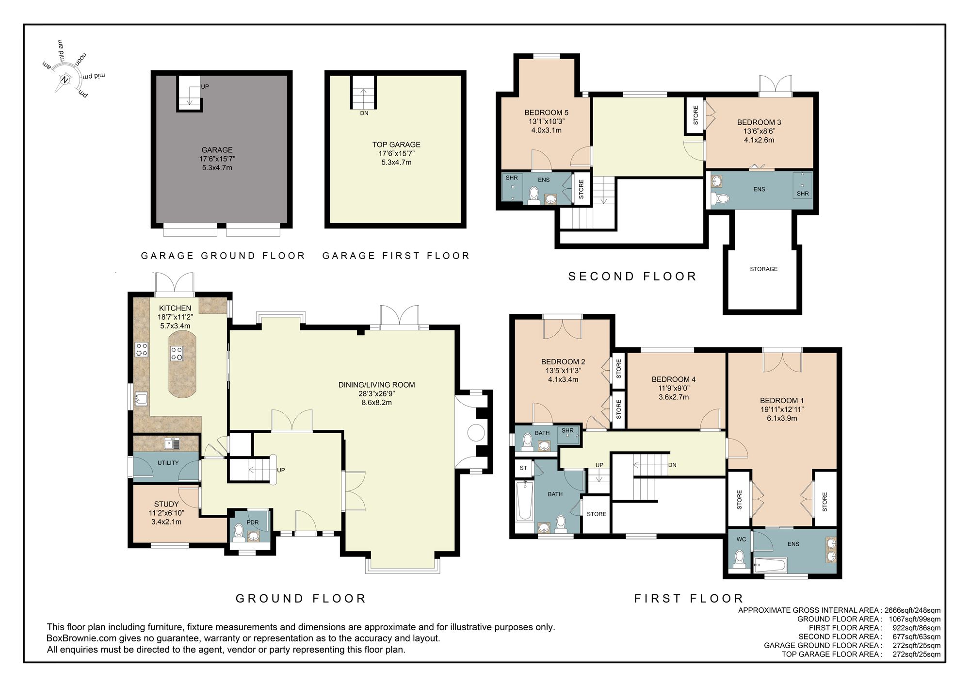Floorplans For Scholar Place, Oxford, OX2