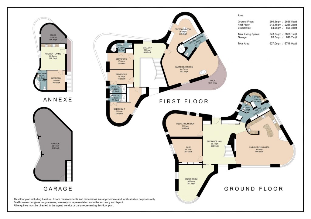 Floorplans For Icknield Road, Goring, RG8