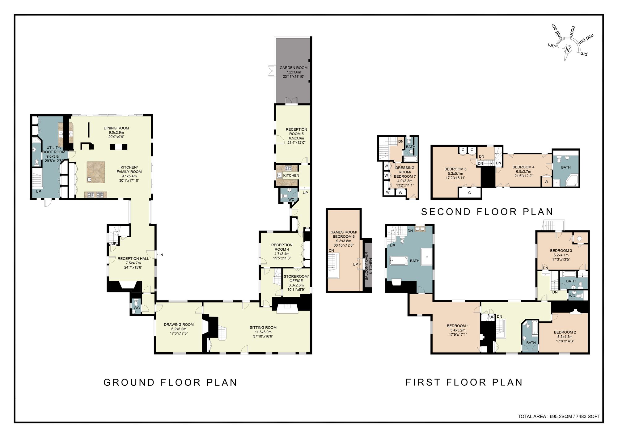 Floorplans For Weald, Bampton, OX18