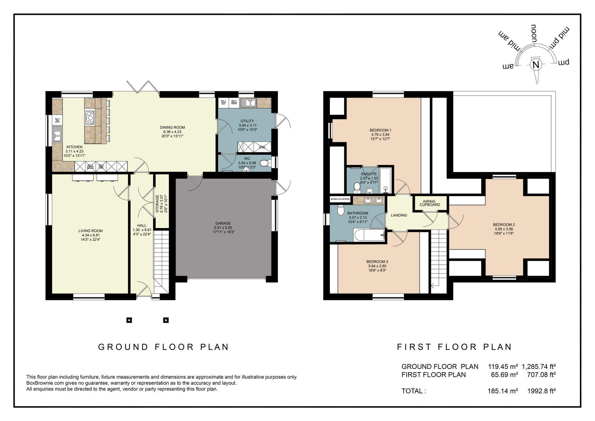 Floorplans For Aston-On-Carrant, Tewkesbury, GL20