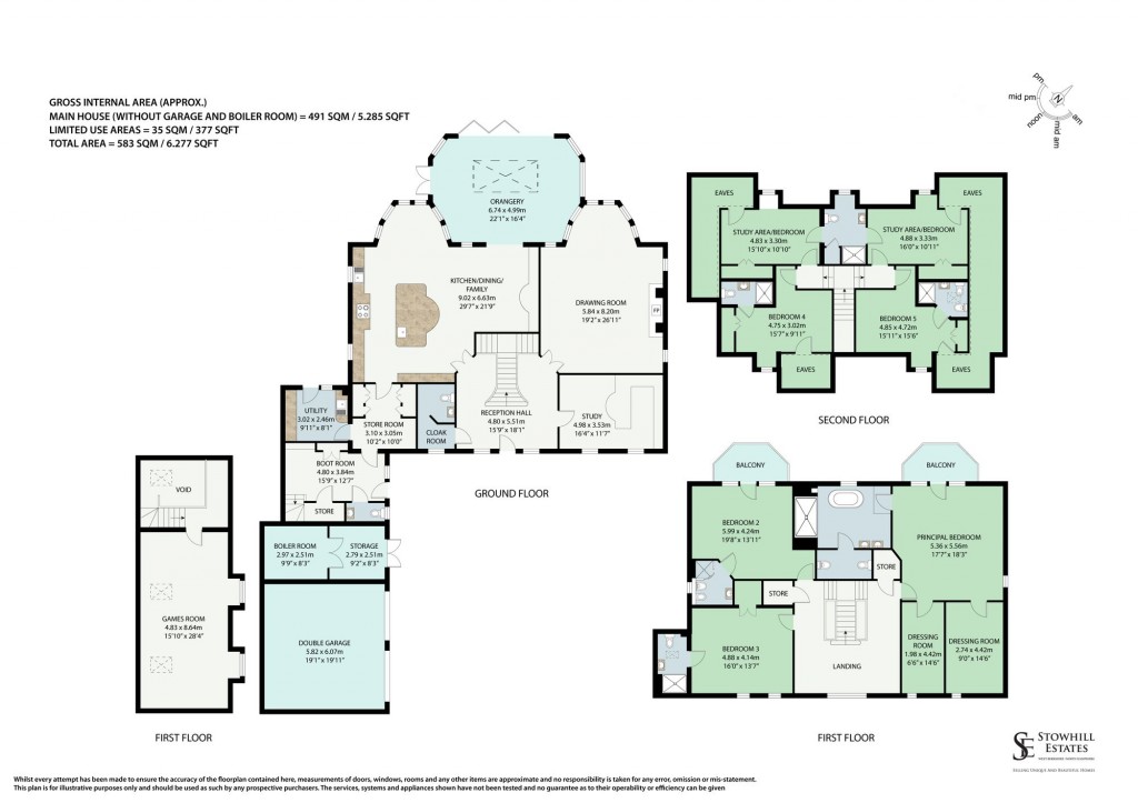 Floorplans For Cliff Way, Compton, SO21