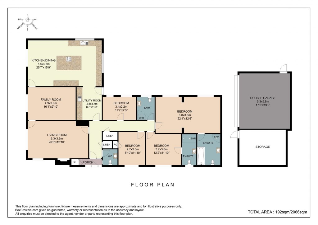 Floorplans For Knightwick Road, Alfrick, WR6