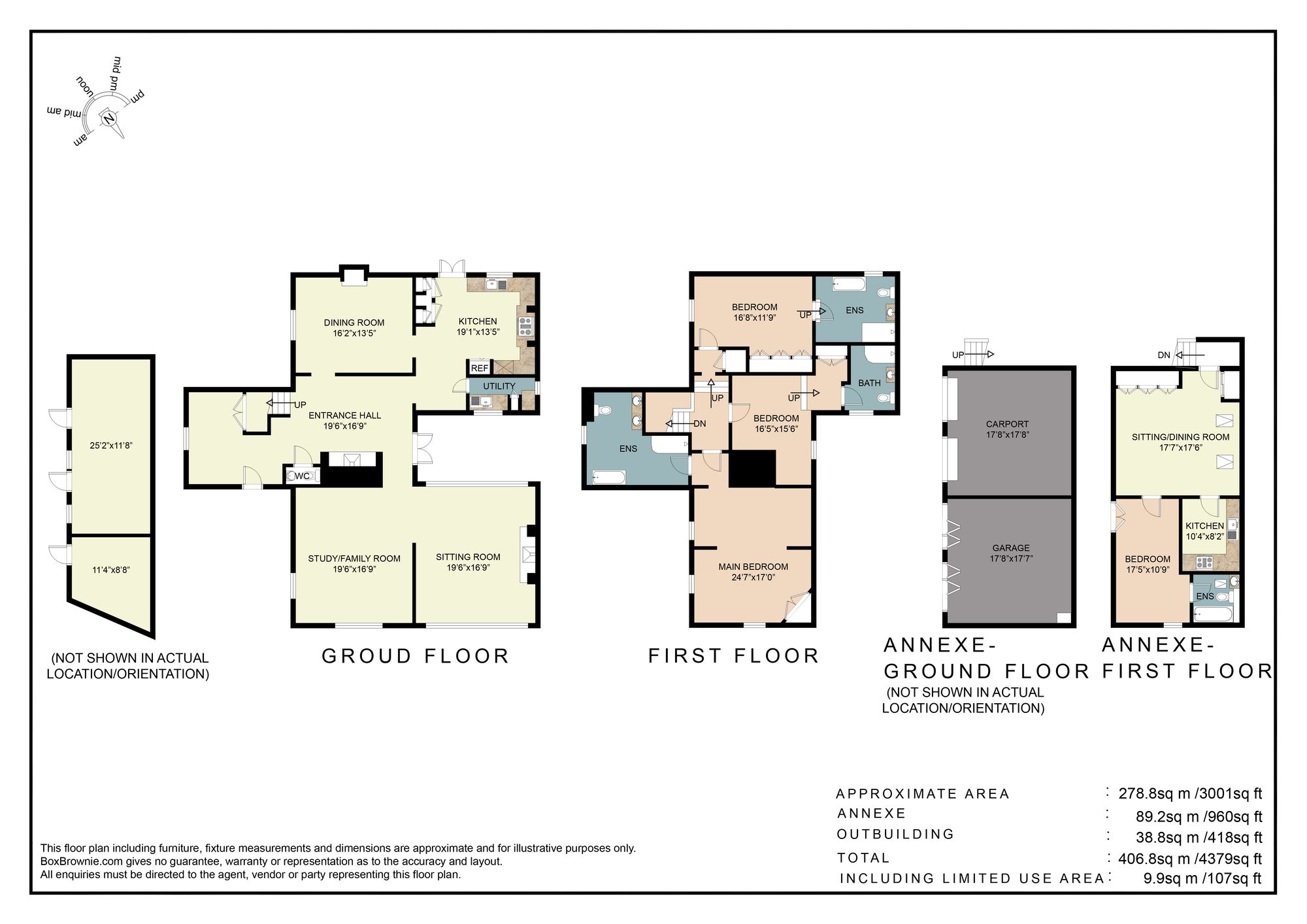 Floorplans For Ham Lane, Charlton Kings, GL52