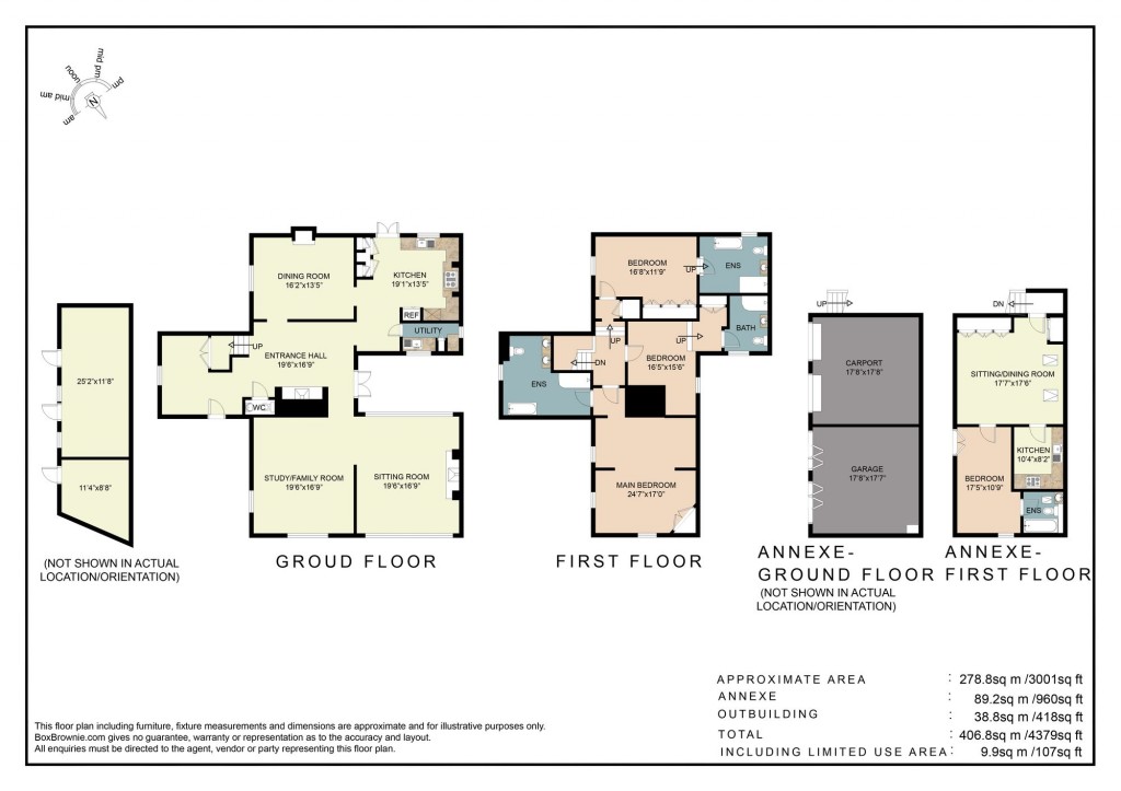 Floorplans For Ham Lane, Charlton Kings, GL52