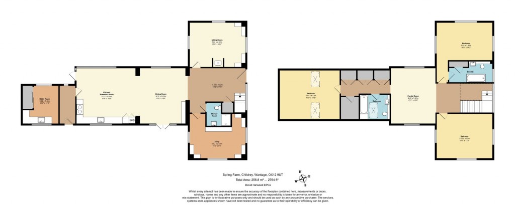 Floorplans For Childrey, Wantage, OX12
