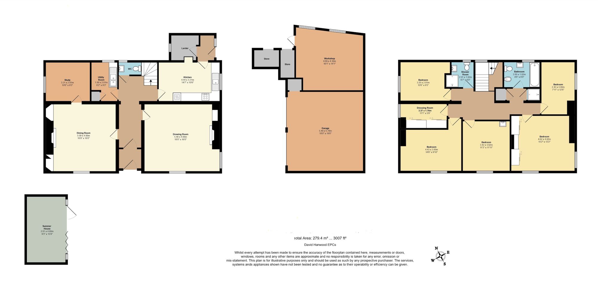 Floorplans For Main Street, East Hanney, OX12