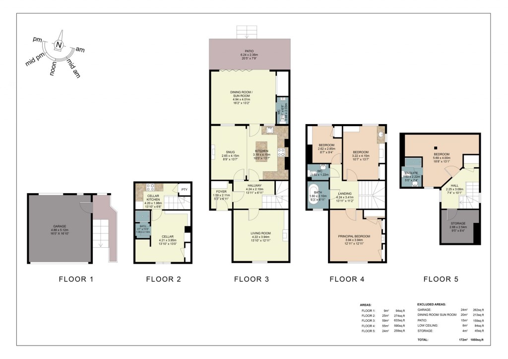Floorplans For Britannia Square, Worcester, WR1
