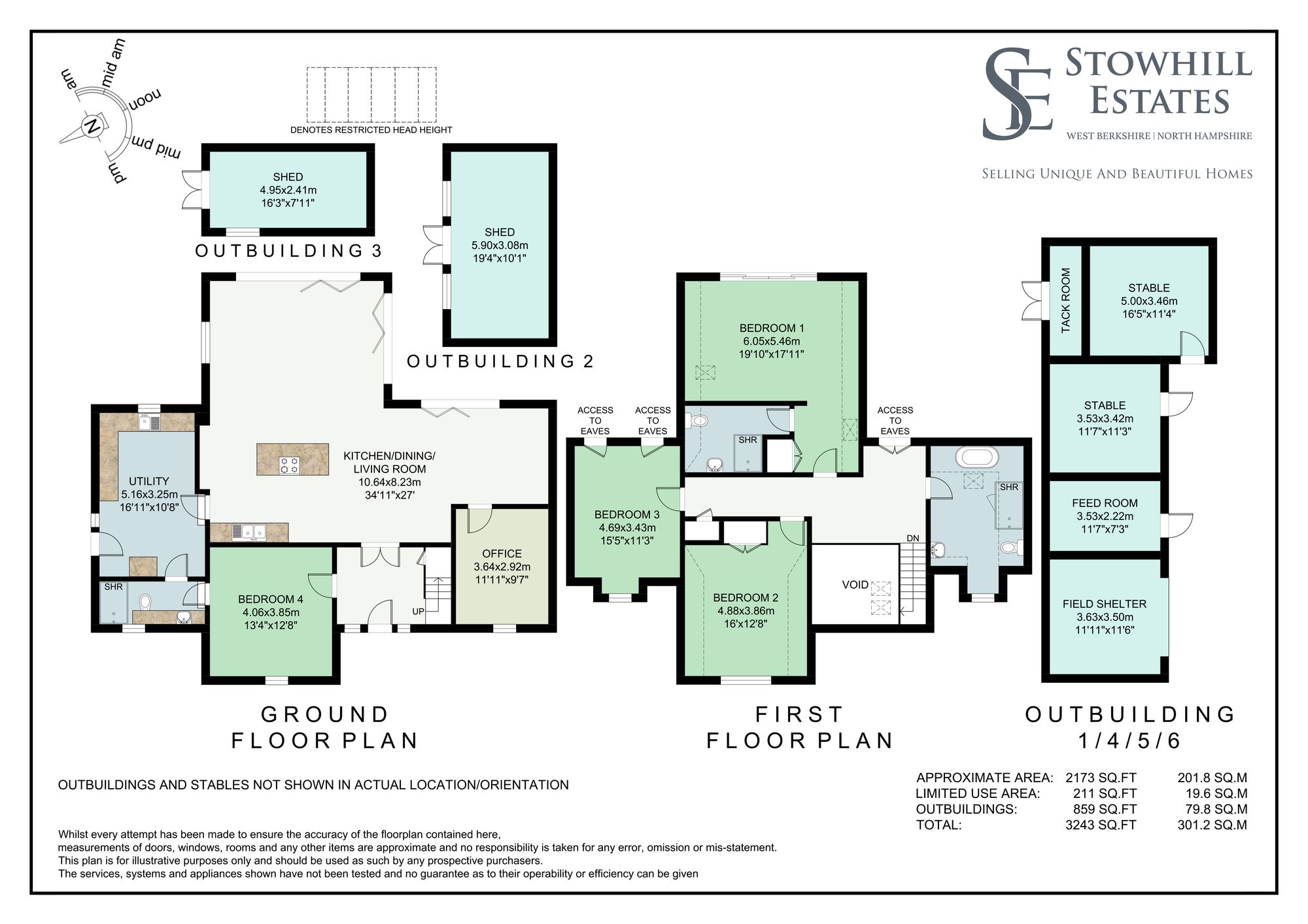 Floorplans For Knights Lane, Ball Hill, RG20