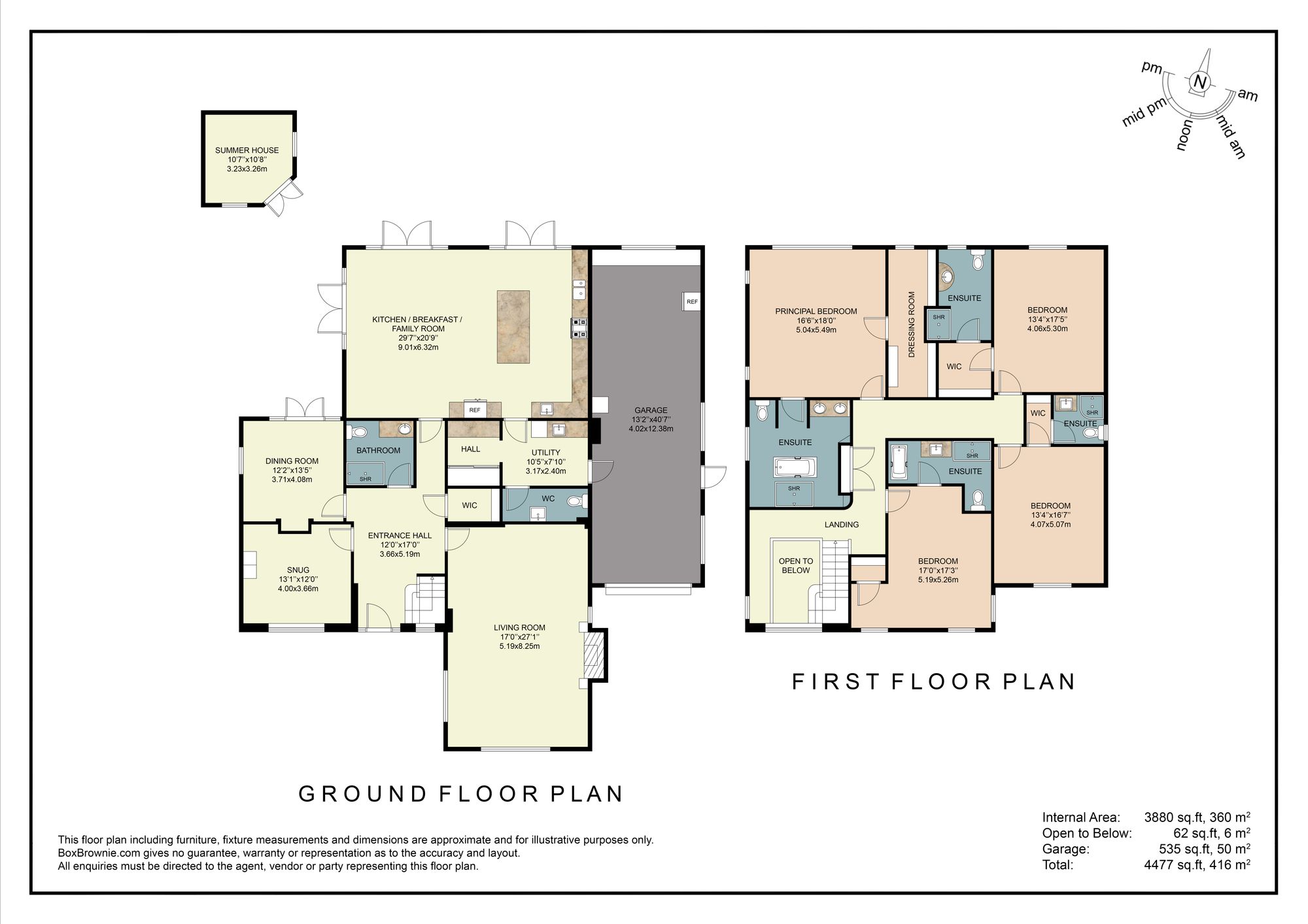 Floorplans For Barton Road, Welford On Avon, CV37