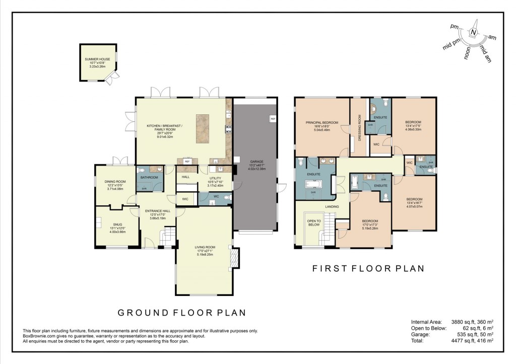 Floorplans For Barton Road, Welford On Avon, CV37