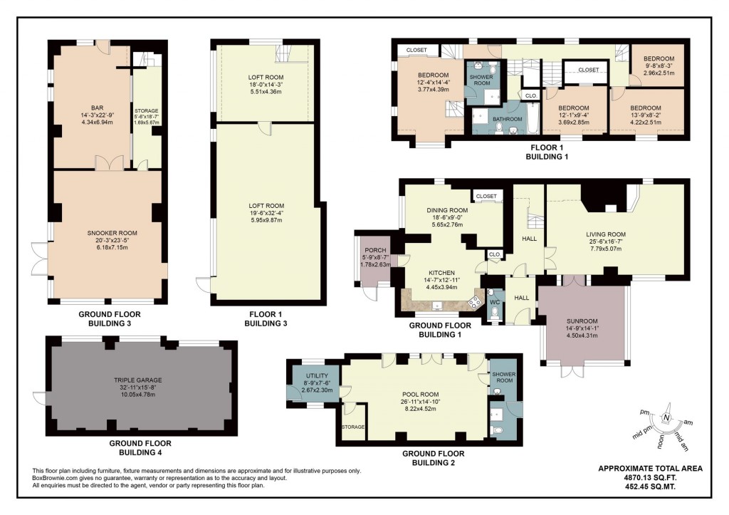 Floorplans For Cote, Bampton, OX18