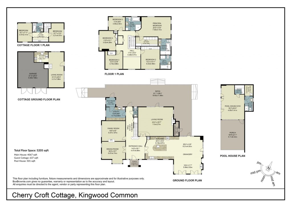 Floorplans For Kingwood Common, Kingwood, RG9