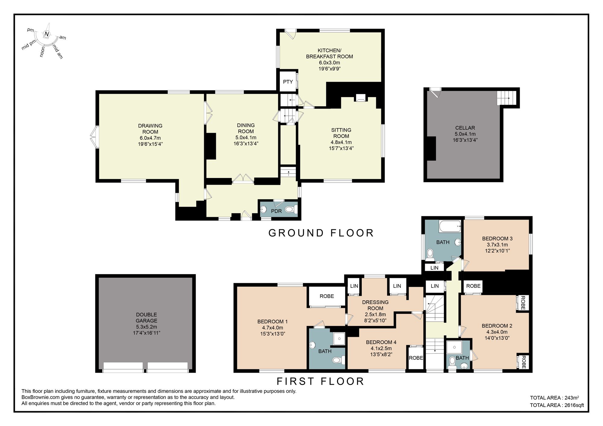 Floorplans For Wallingford Road, North Moreton, OX11