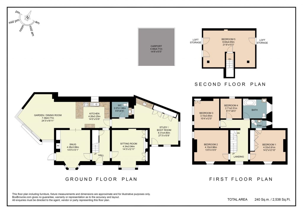 Floorplans For Far Wells Road, Bisley, GL6