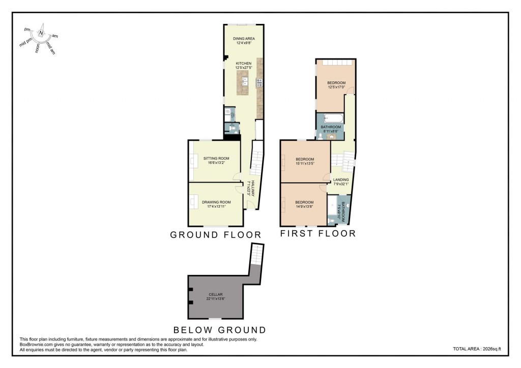 Floorplans For 16 Droitwich Road, Worcester, WR3
