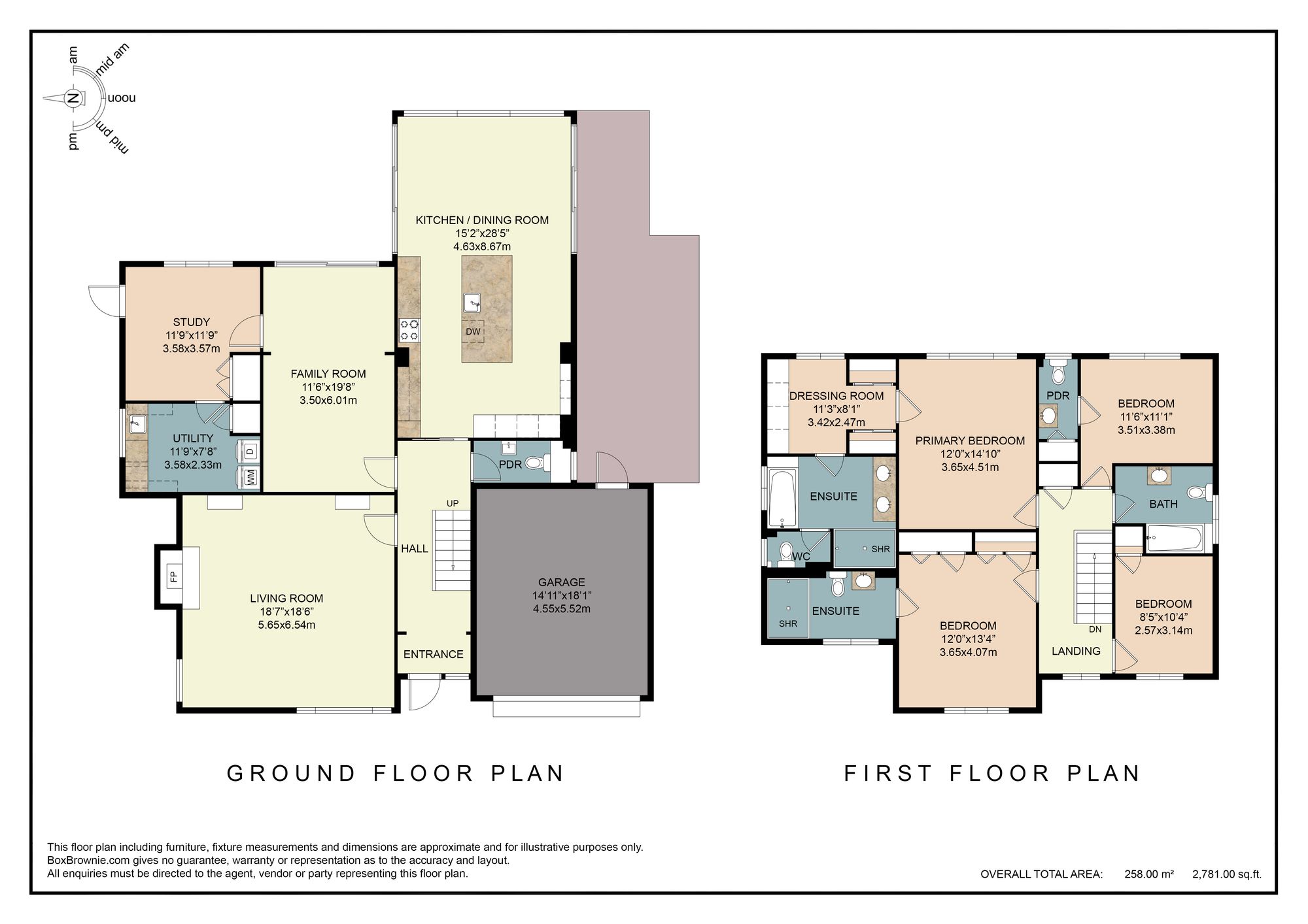 Floorplans For 6 Morlands, East Hanney, OX12