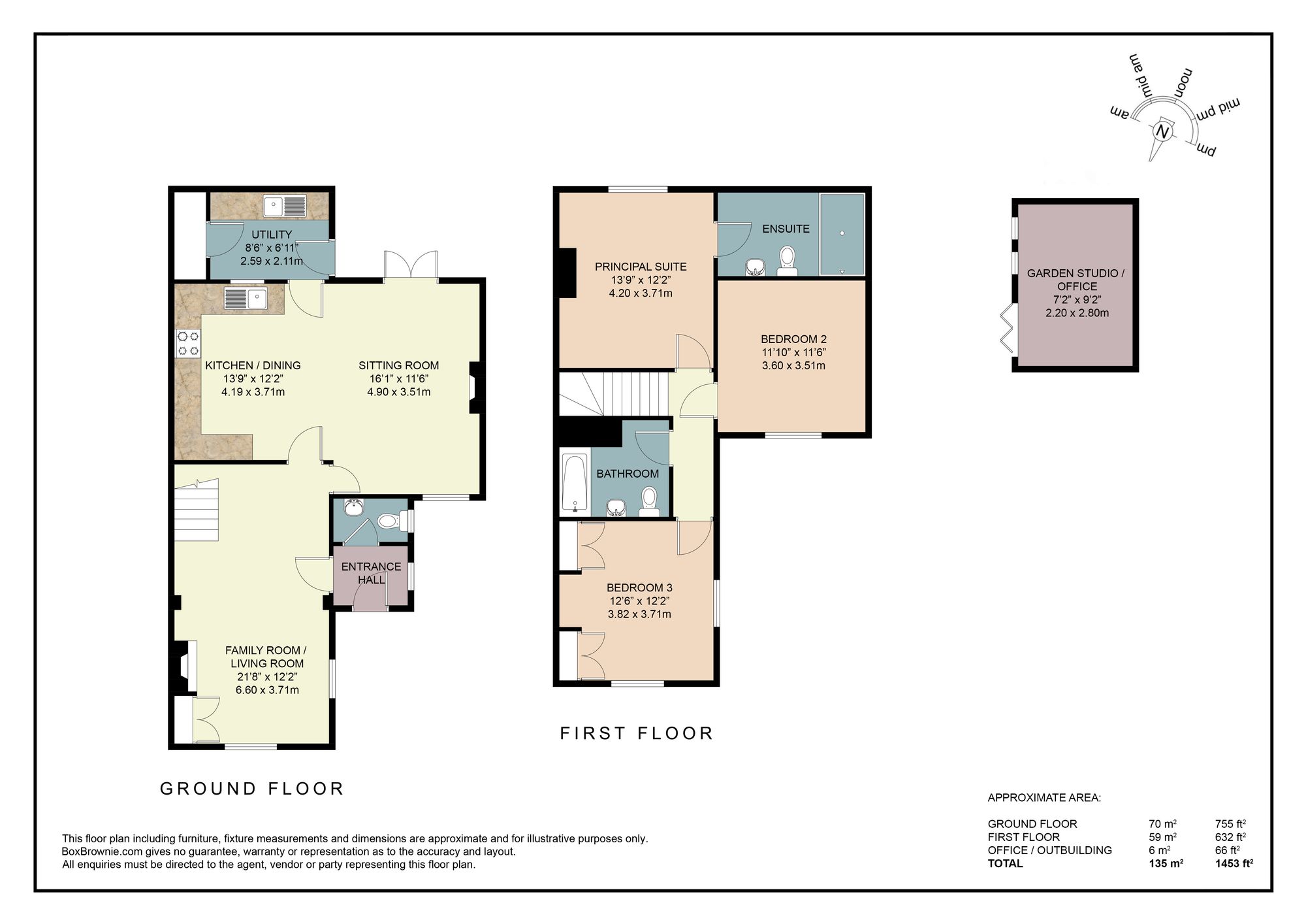 Floorplans For Hungerford Lane, Shurlock Row, RG10