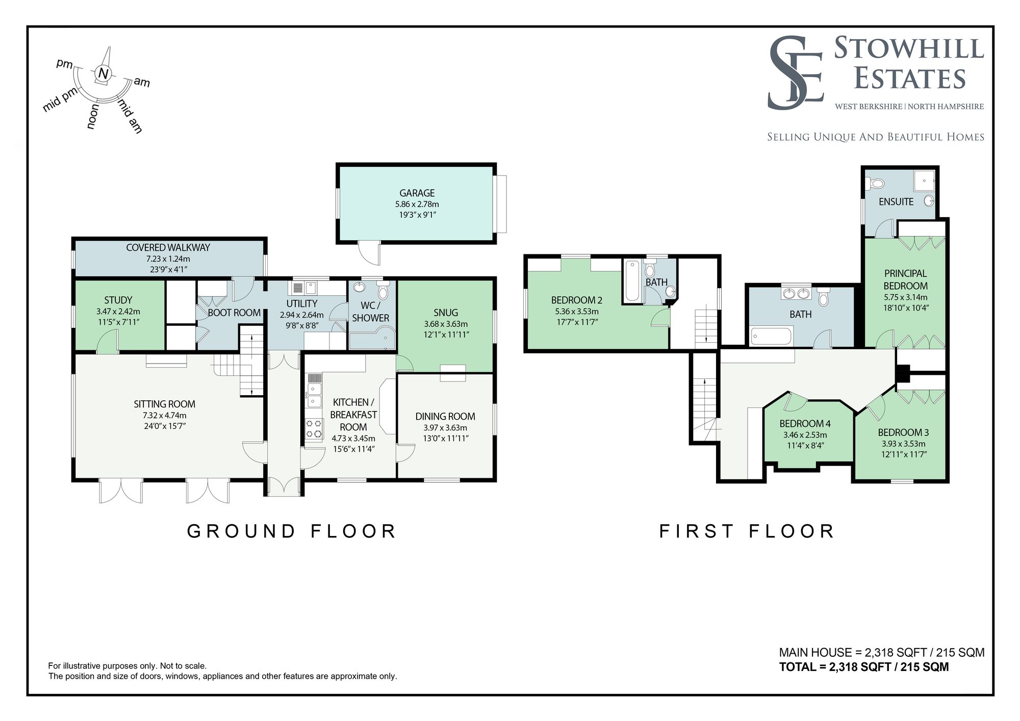 Floorplans For Church Lane, Speen, RG14