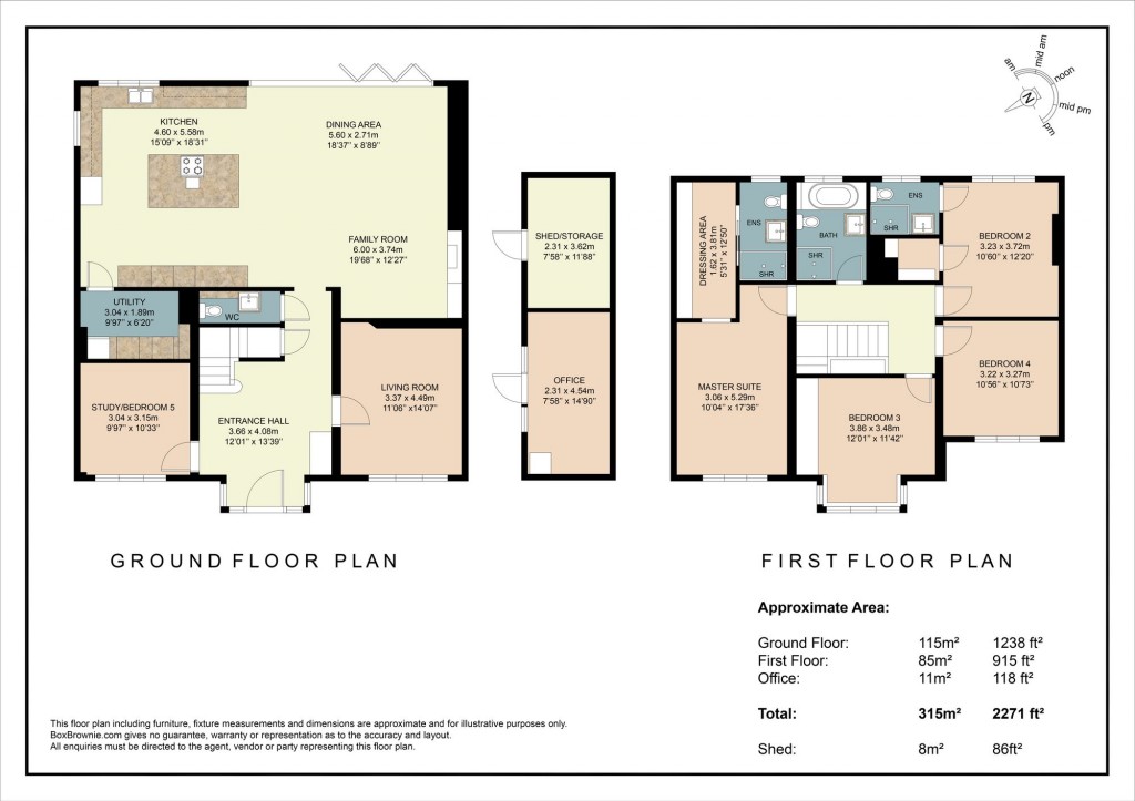 Floorplans For Goring Road, Woodcote, RG8