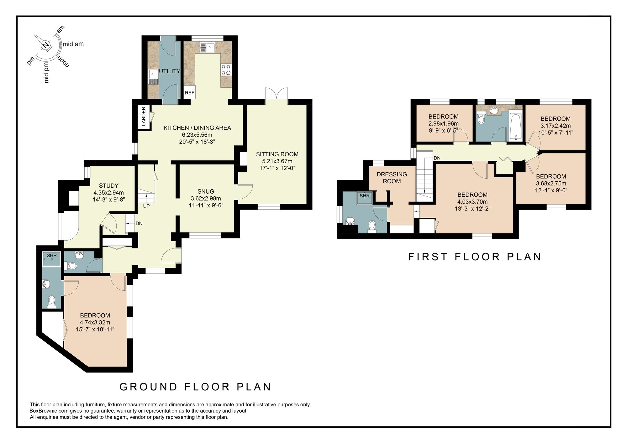 Floorplans For Upper Oddington, Moreton-In-Marsh, GL56