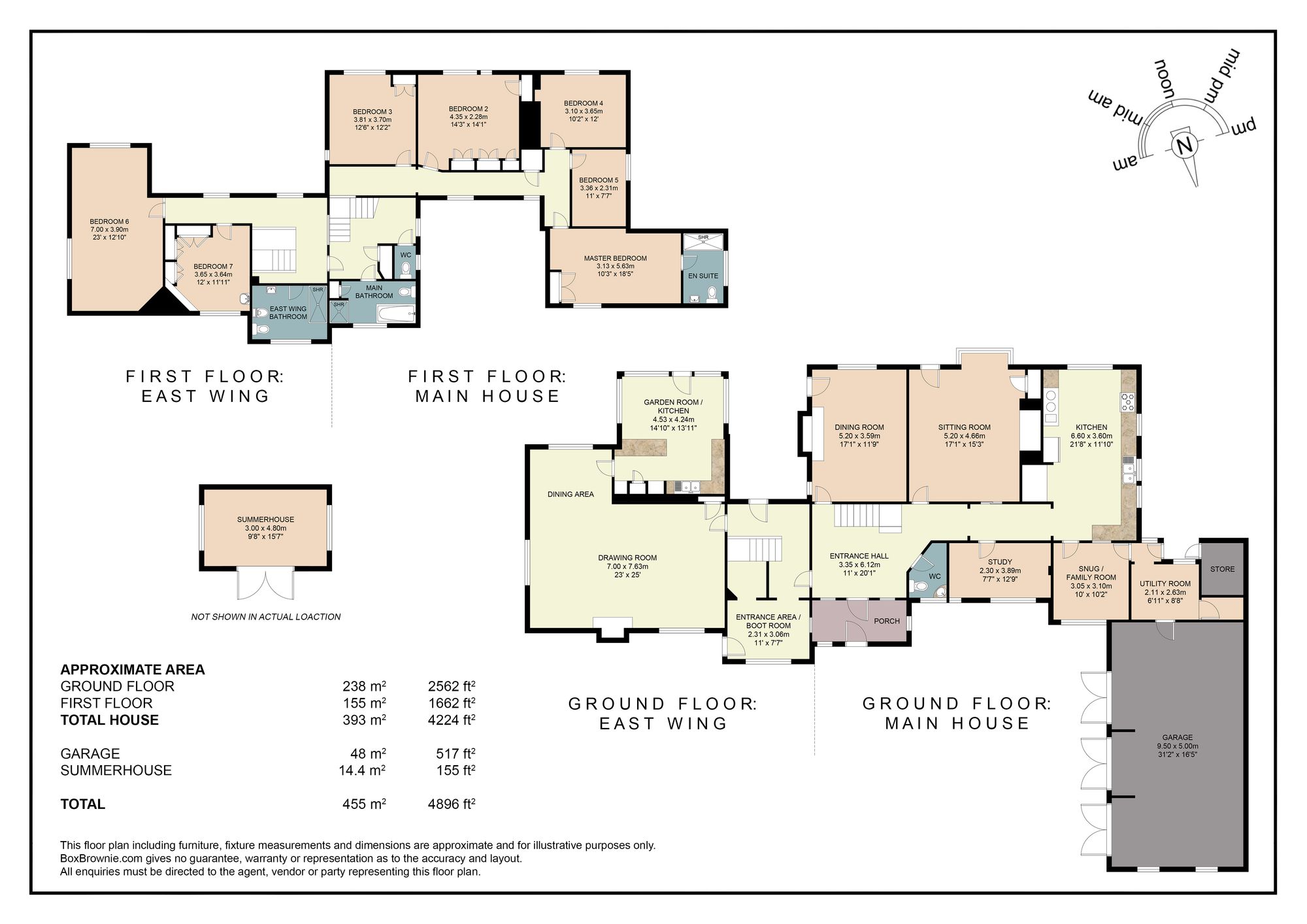 Floorplans For Old Farm Drive, Bracknell, RG12