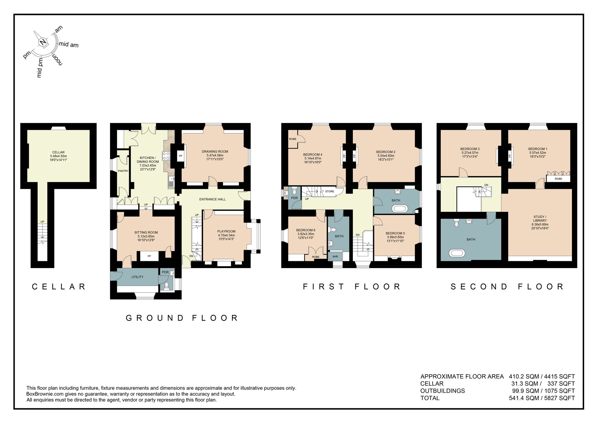 Floorplans For 62 Alexandra Road, Frome, BA11