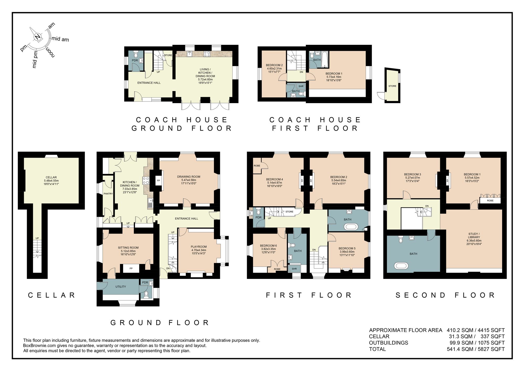 Floorplans For 62 Alexandra Road, Frome, BA11