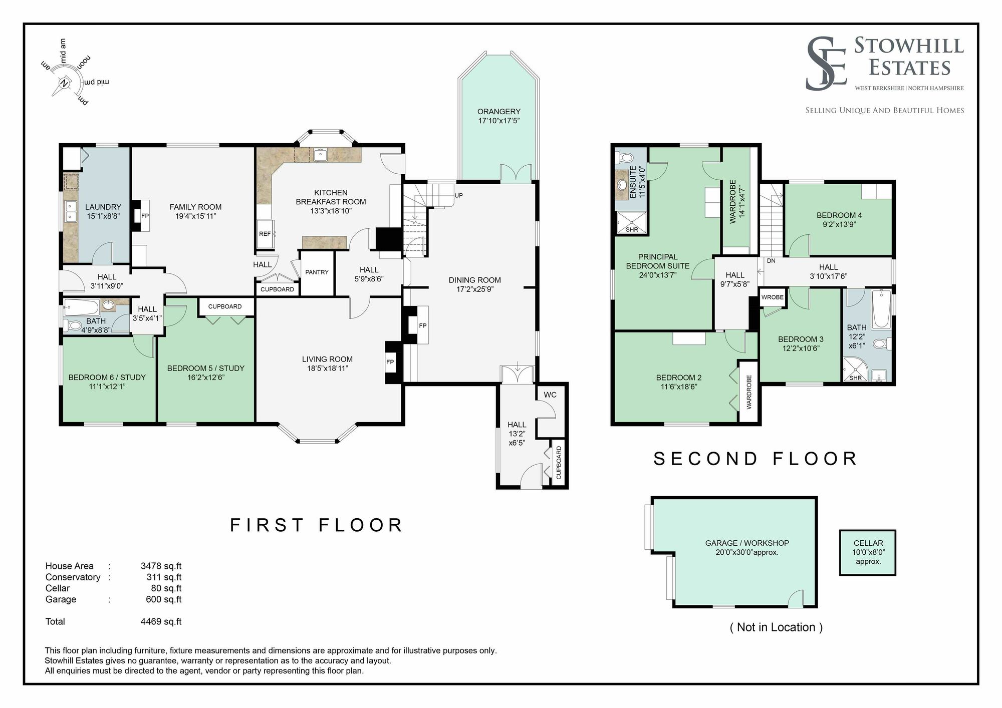 Floorplans For Woolton Hill, Tile Barn, RG20