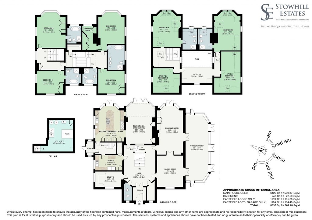 Floorplans For Forton, Andover, SP11