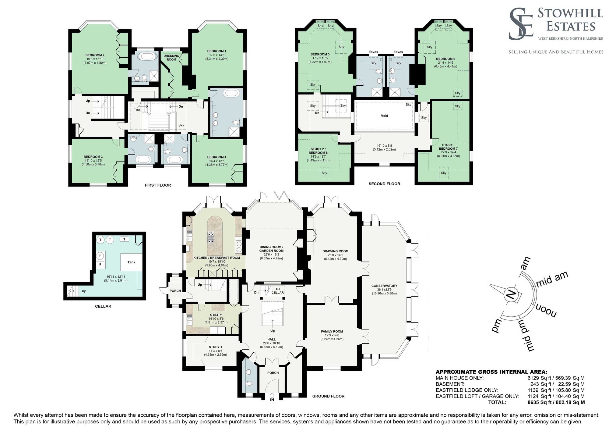 Floorplans For Forton, Andover, SP11