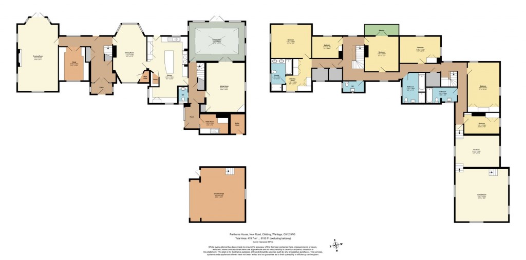 Floorplans For New Road, Childrey, OX12
