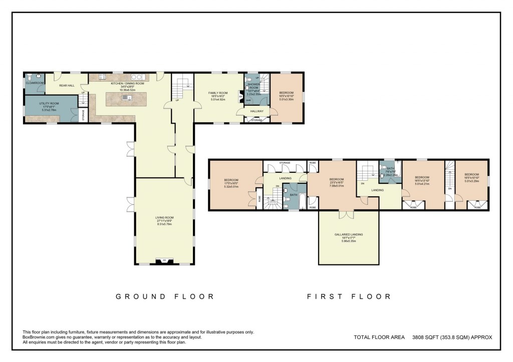 Floorplans For Manor Lane, Bredons Norton, GL20