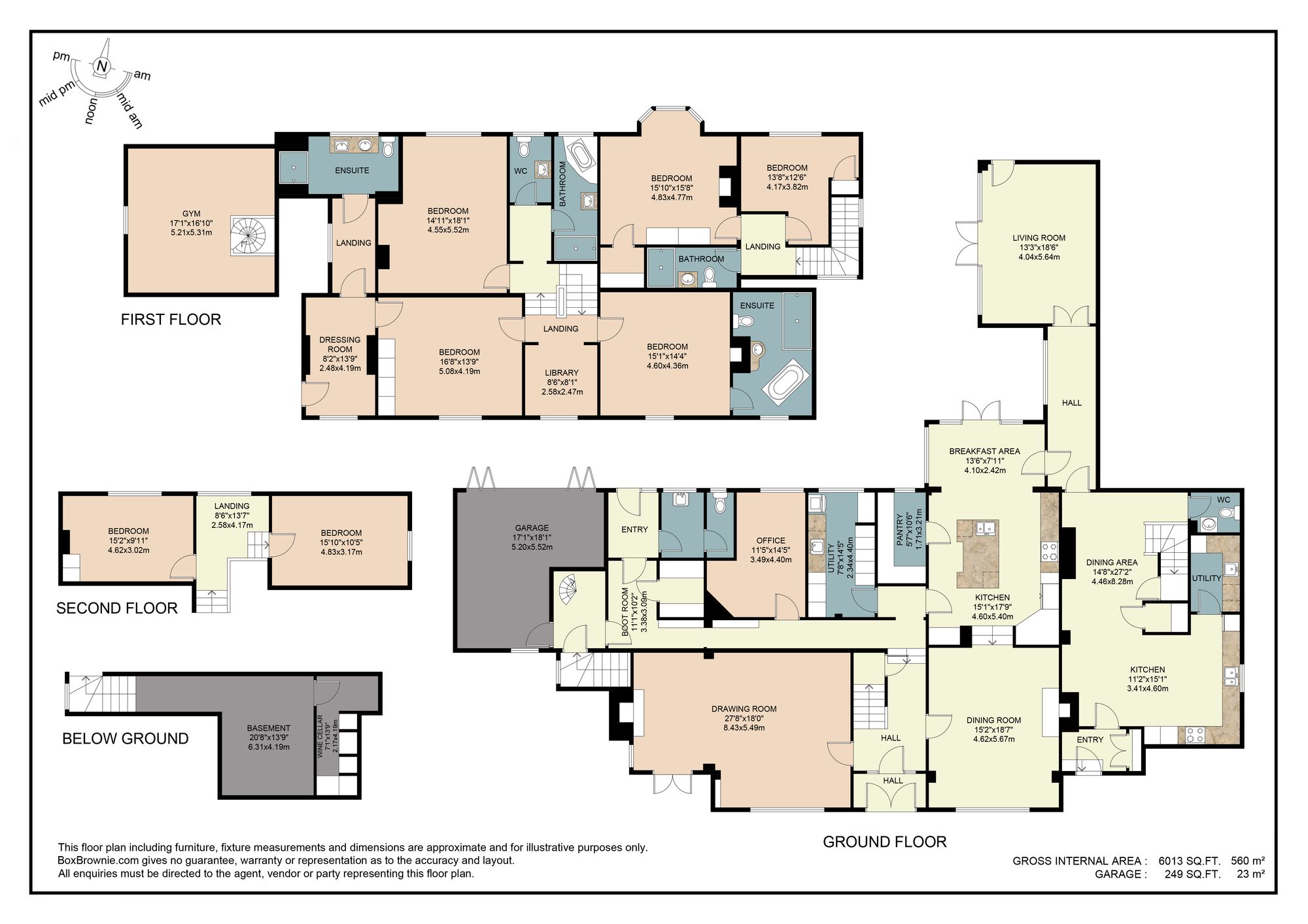 Floorplans For Defford Road, Pershore, WR10