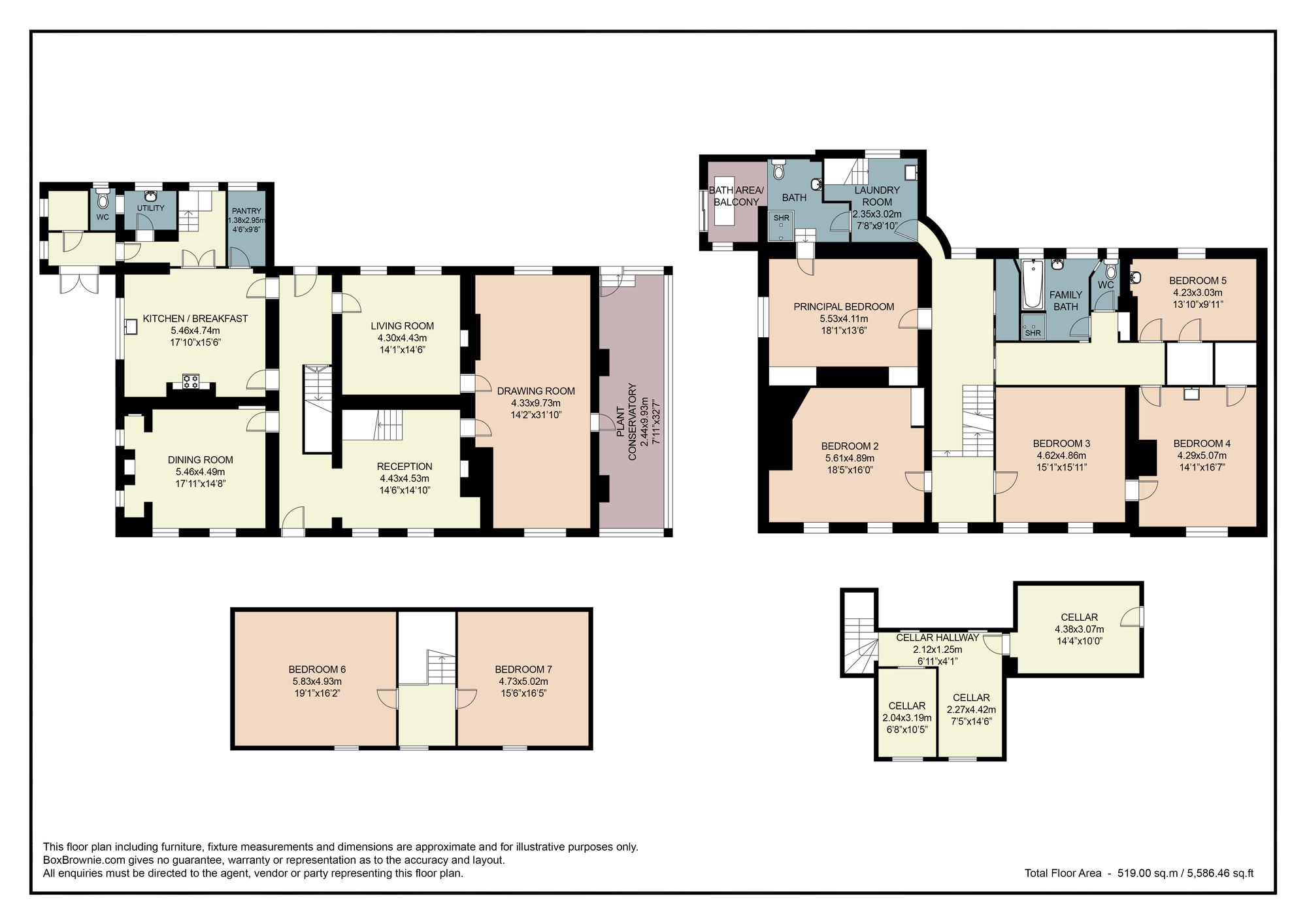 Floorplans For Malvern Road, Worcester, WR2
