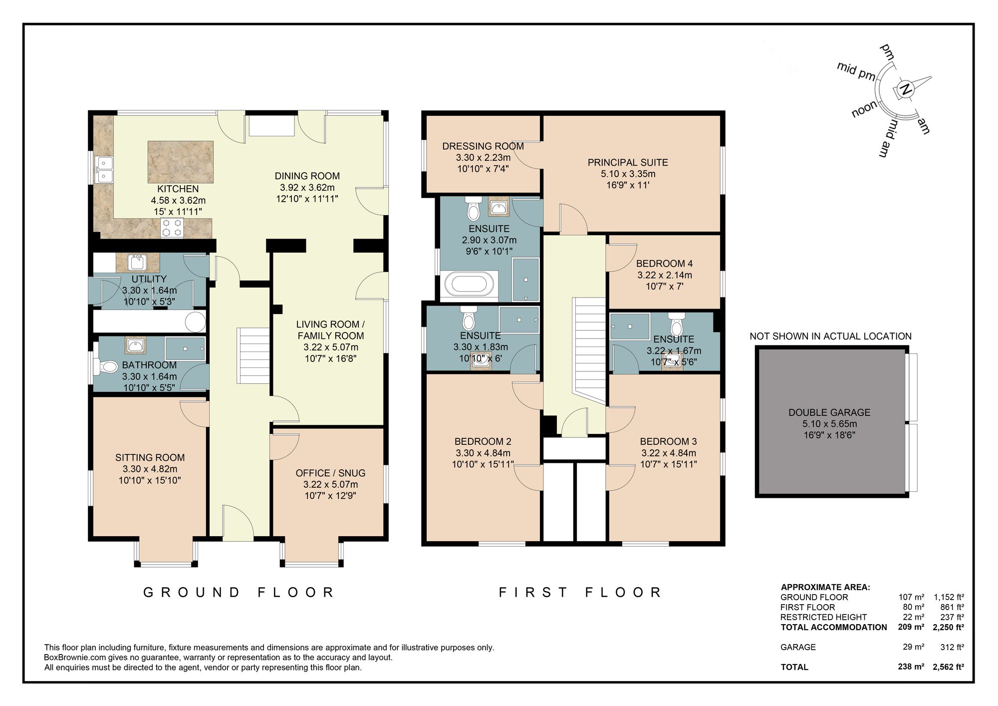 Floorplans For Upper Bray Road, Bray, SL6