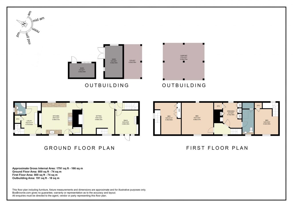 Floorplans For The Green, Grove, OX12