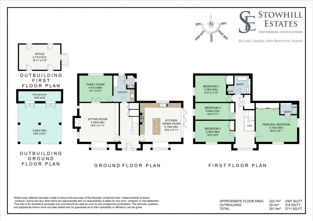 Floorplans For Woolton Hill, Newbury, RG20