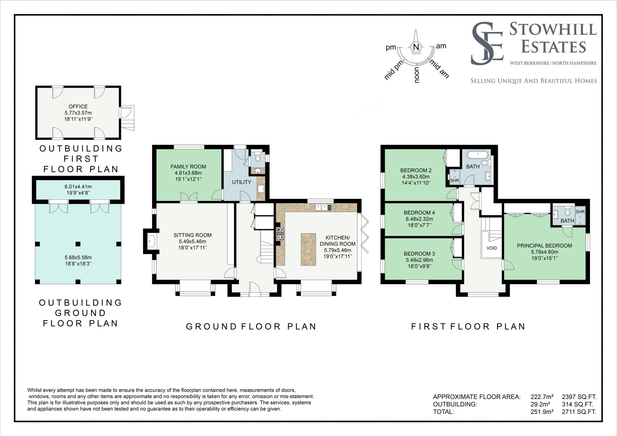 Floorplans For Woolton Hill, Newbury, RG20