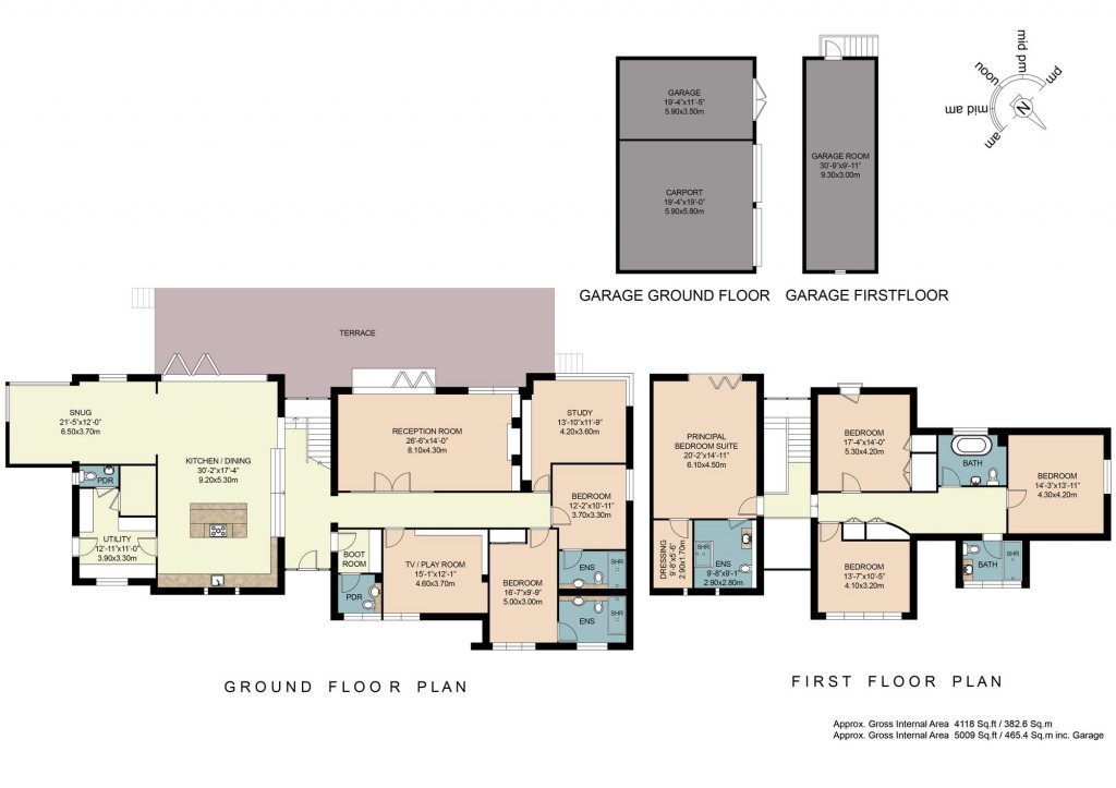 Floorplans For Colesbourne, Cheltenham, GL53
